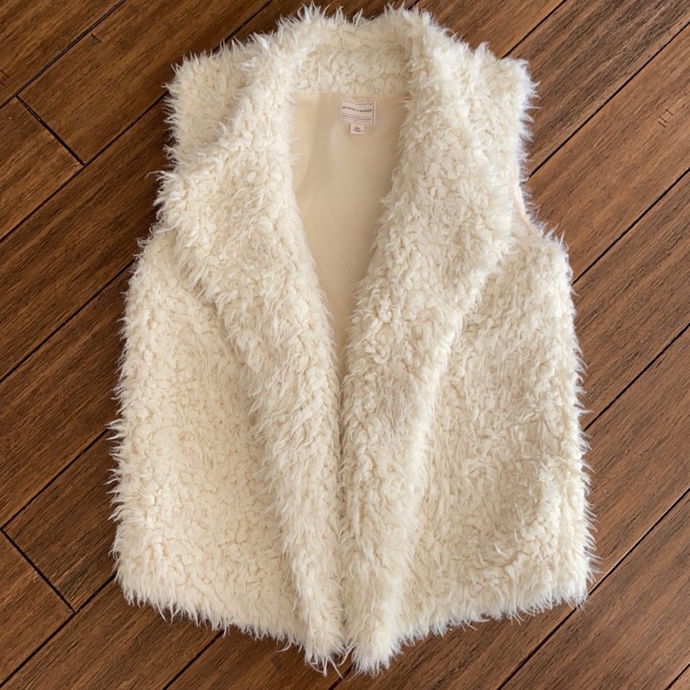 Plush Faux Fur Vest